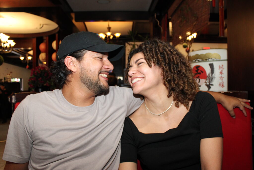 Between the laughter and the lights, they found their moment.